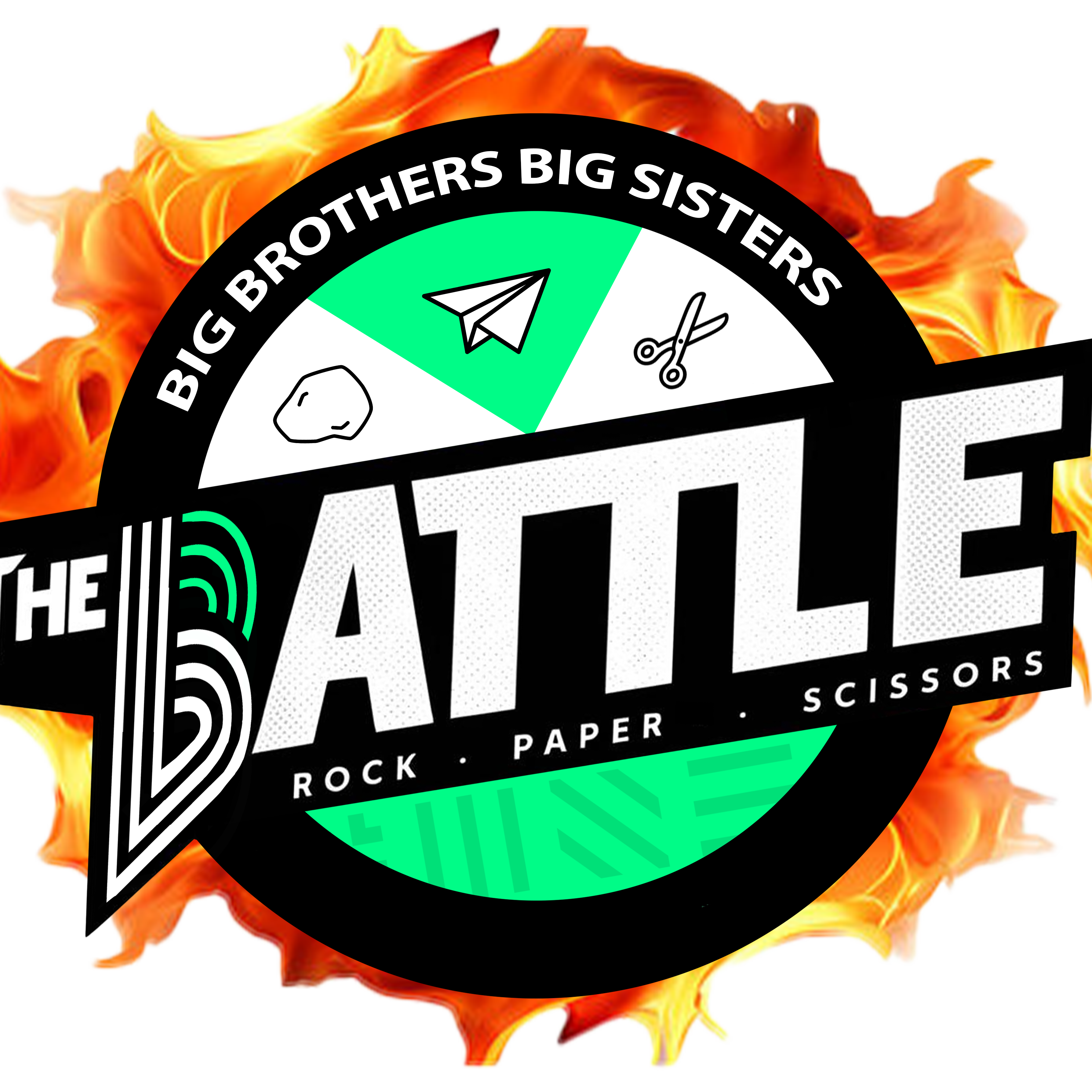 The Battle: Rock Paper Scissors - logo