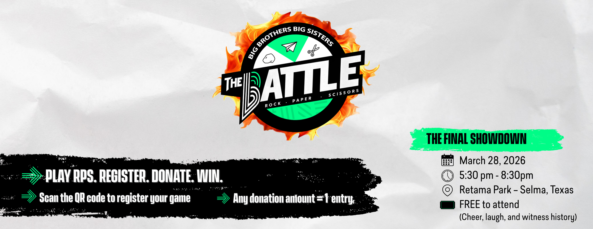 The Battle: Rock Paper Scissors